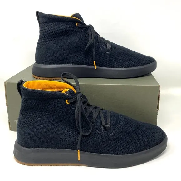 Timberland MEN'S Size TB 0A24NP 001 TRUECLOUD EK CHUKKA In Black Canvas Sneakers