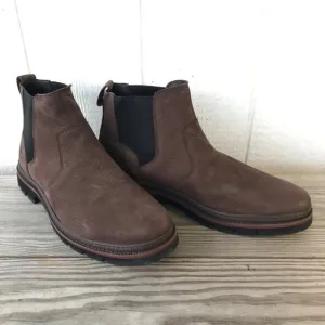Timberland Port Union Mens Tan Nubuck Leather Chelsea Boots 13 A44KH