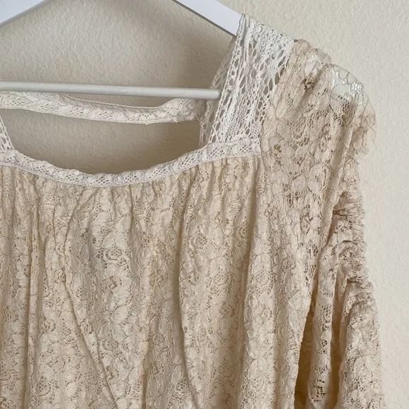 Timjan Design Long Lace Empress Bohemian Dress XS/S