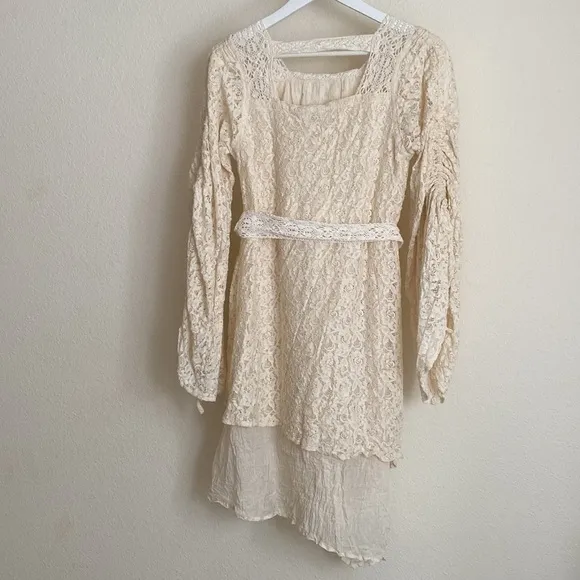 Timjan Design Short Empress Lace Bohemian Dress XS/S