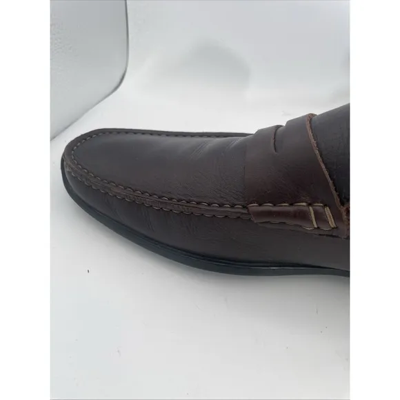 To Boot New York Adam Derrick Brown Leather Palo Alto Driving Loafers size 12