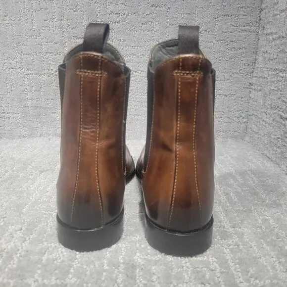 To Boot New York Adam Shelby Women's Size 6 US Brown Deer Leather Chelsea Boots