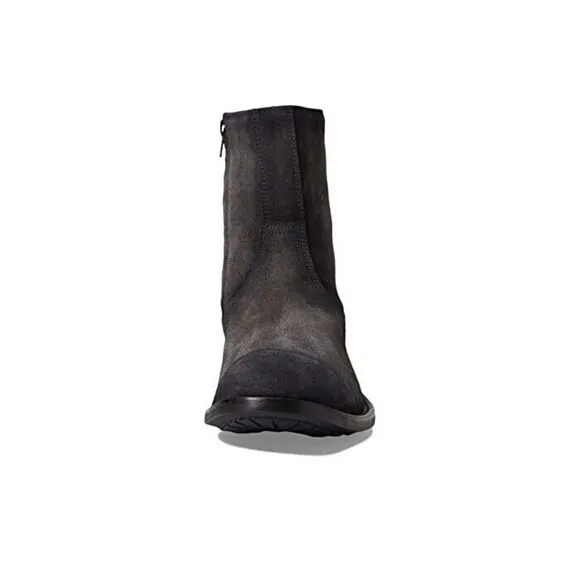 To Boot New York Rondo Boots Men's US 7.5 Black Leather Side Zip Chelsea KHD310