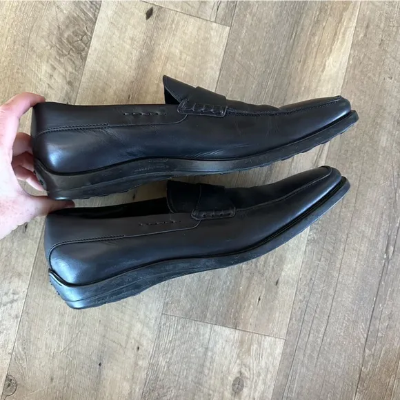 Tods Italy Mens Penny Driving Loafers Shoes
