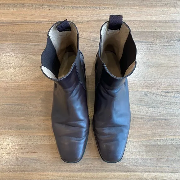 Tod's Leather Chelsea Boots, Size 6