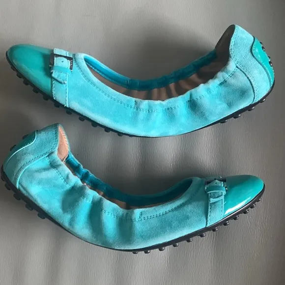Tod's NWT Suede Ballet Flats