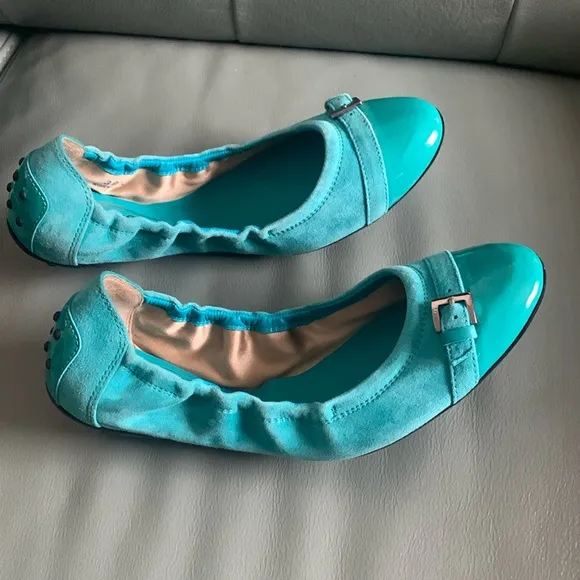 Tod's NWT Suede Ballet Flats