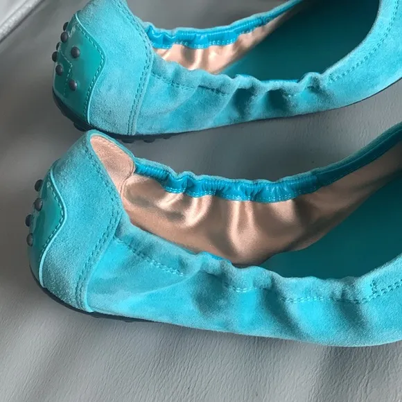 Tod's NWT Suede Ballet Flats