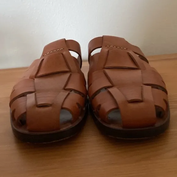 Tommy Bahama Vero Cuoio Men’s Leather Sandals Size 12