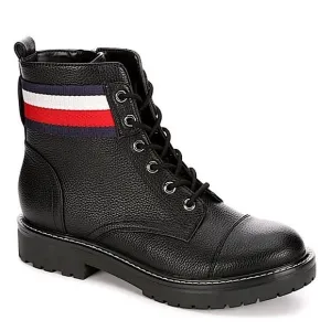 Tommy Hilfiger boots lavo2 leather side zip size 7.5 new without tag