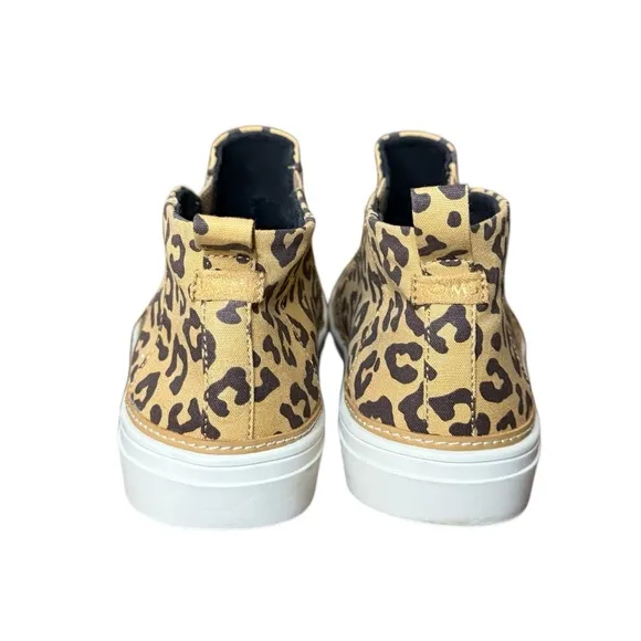 Tom’s Bryce Leopard Print Slip-on Sneakers Women’s Size 9