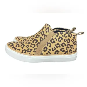 Tom’s Bryce Leopard Print Slip-on Sneakers Women’s Size 9