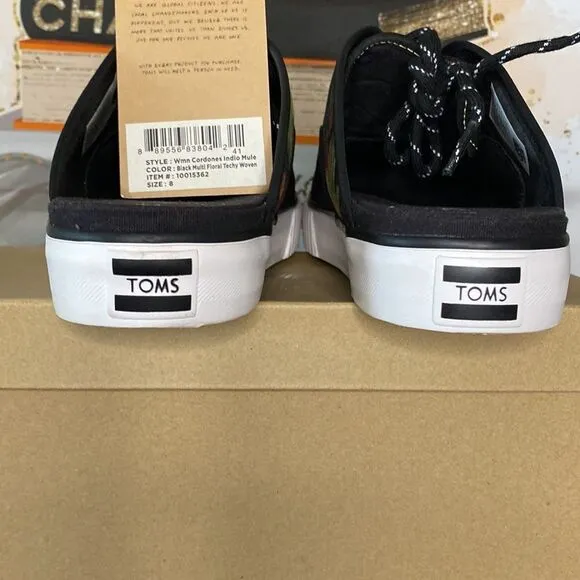 TOMS “Cordones” Venice Collection Indio Mule Slipper Slides