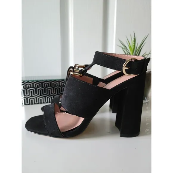 Topshop | NWT &quot;Maude&quot; Block Heel Sandals
