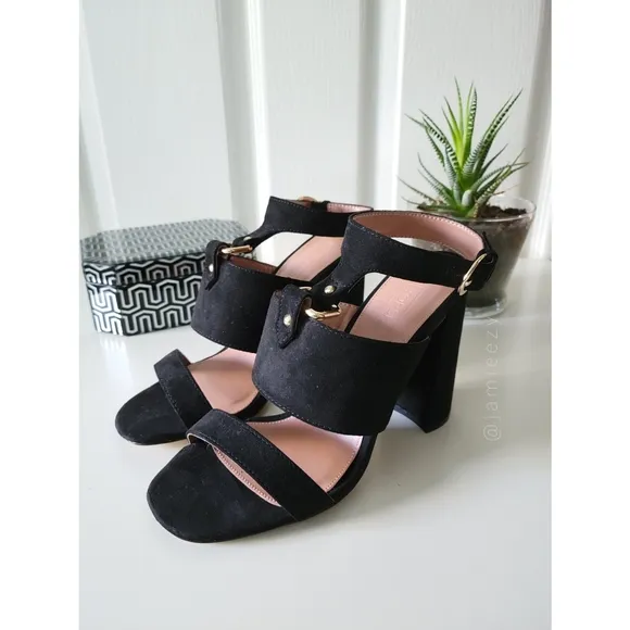 Topshop | NWT &quot;Maude&quot; Block Heel Sandals