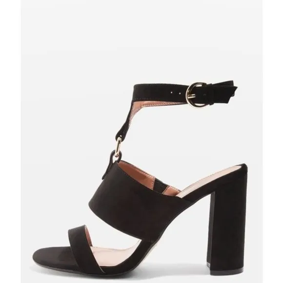 Topshop | NWT &quot;Maude&quot; Block Heel Sandals