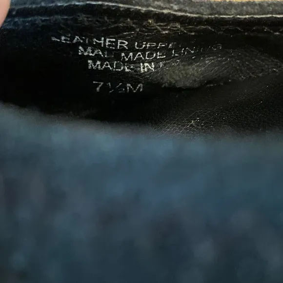 Tory Burch Black Suede Reva Ballet Flats Size 7.5