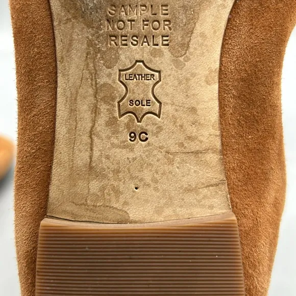 Tory Burch flats suede leather sz| 9