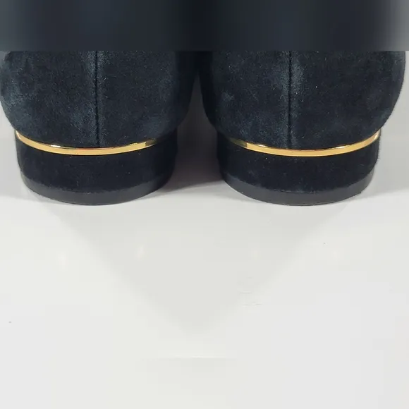Tory Burch Gigi 20MM Pointy Toe Calf Leather/Suede Flats Women's Size 6M Shoes