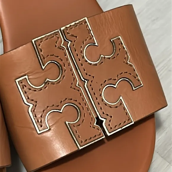 🖤Tory Burch Ines 80mm Wedge slides / sandals