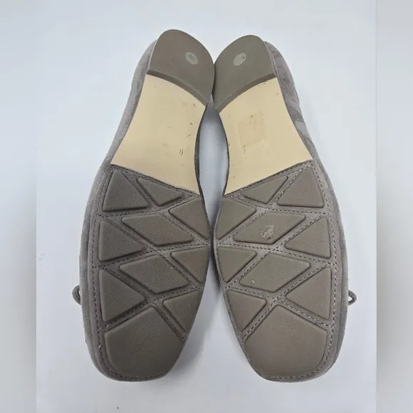 Tory Burch Laila Suede Driver Ballet Flats