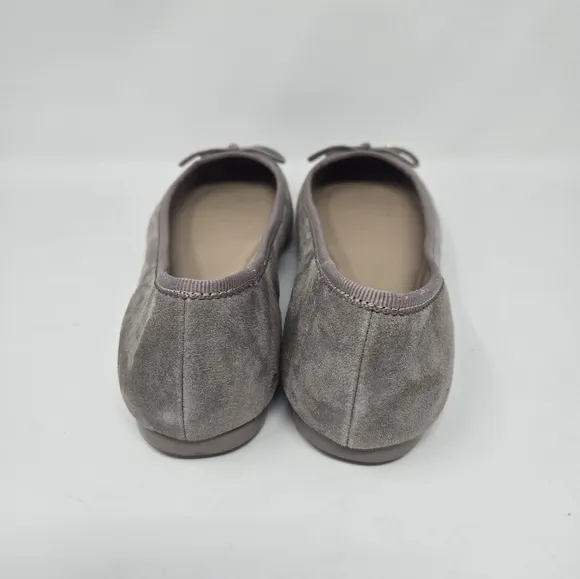 Tory Burch Laila Suede Driver Ballet Flats