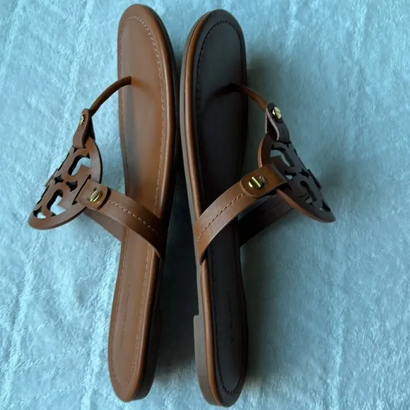 Tory Burch Leather Miller  Sandals