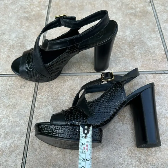 Tory Burch Leather Slingback Sandals