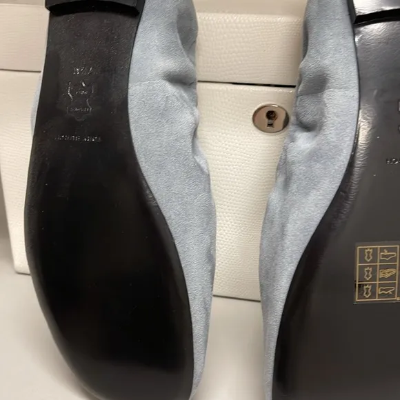 Tory Burch suede ballet flats