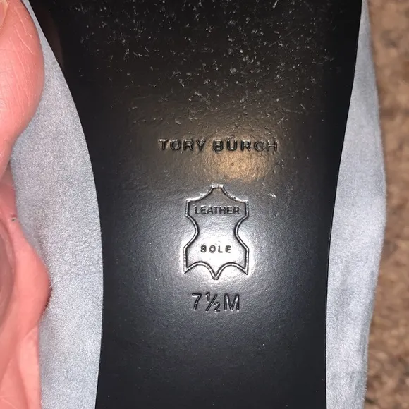 Tory Burch suede ballet flats