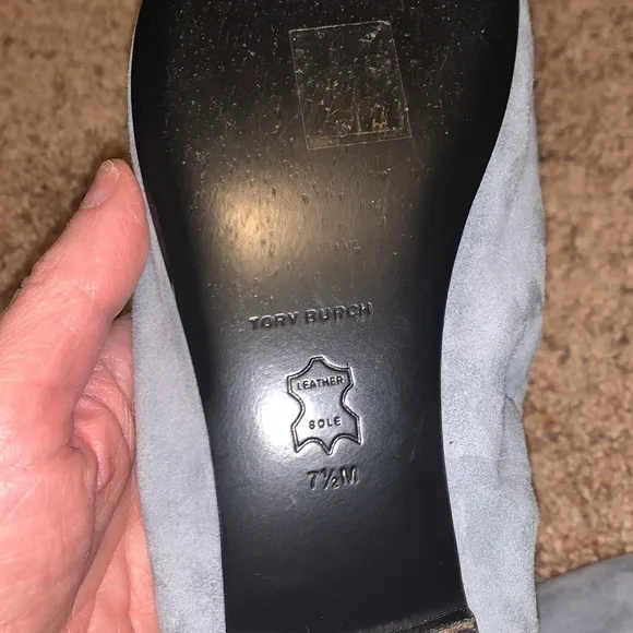 Tory Burch suede ballet flats