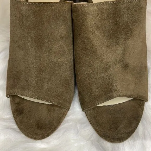 Trademark Suade Slides size 9