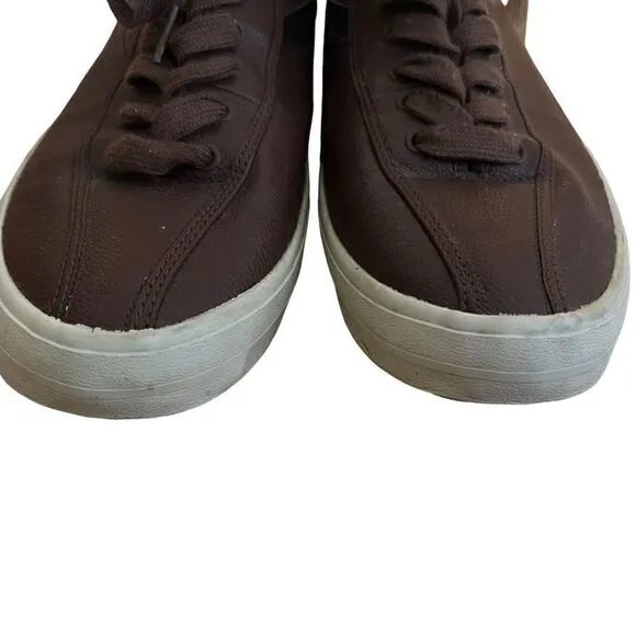 Tretorn Men's High Top Lace up Eco Ortholite Sneakers Brown Size 10