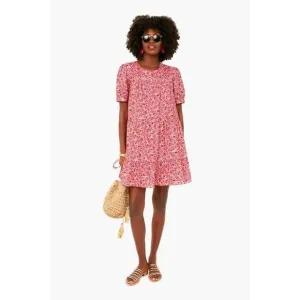Tuckernuck HYACINTH HOUSE Pink Floral Quinn Dress Coquette Girly Spring Sz Small