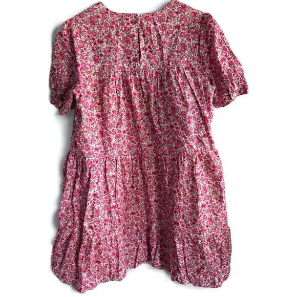 Tuckernuck HYACINTH HOUSE Pink Floral Quinn Dress Coquette Girly Spring Sz Small