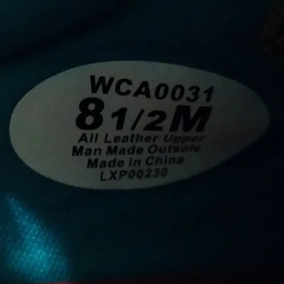 Twisted X Womens Kicks Teal Blue Tooled Leather Floral Sneakers Size 8.5
