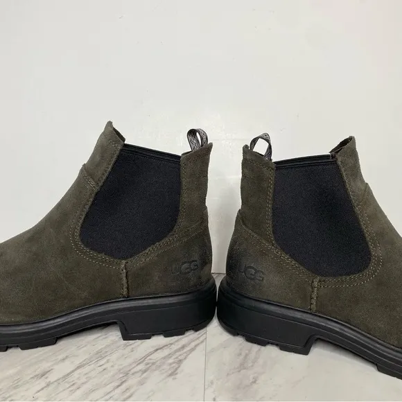 UGG Biltmore Chelsea Gray Green Suede Boot 7 Men’s