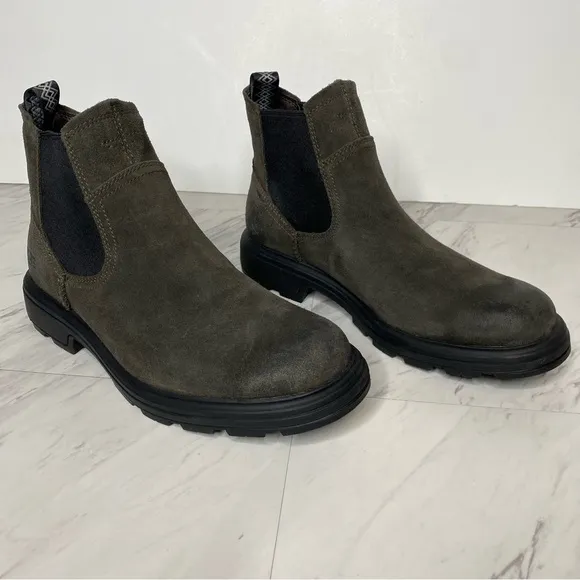 UGG Biltmore Chelsea Gray Green Suede Boot 7 Men’s