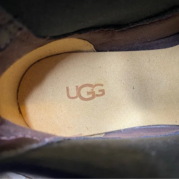 UGG Biltmore Chelsea Gray Green Suede Boot 7 Men’s