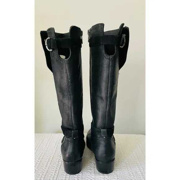 UGG Black Darcie Side Zipper Boots Size 6