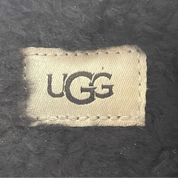Ugg Black Slides Loafer Sandals Slippers 9