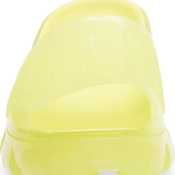 🆕UGG Jella Watercolors Clear Slide Shoes Slippers ☀️SUNNY YELLOW☀️NIB SZ 9 NIB