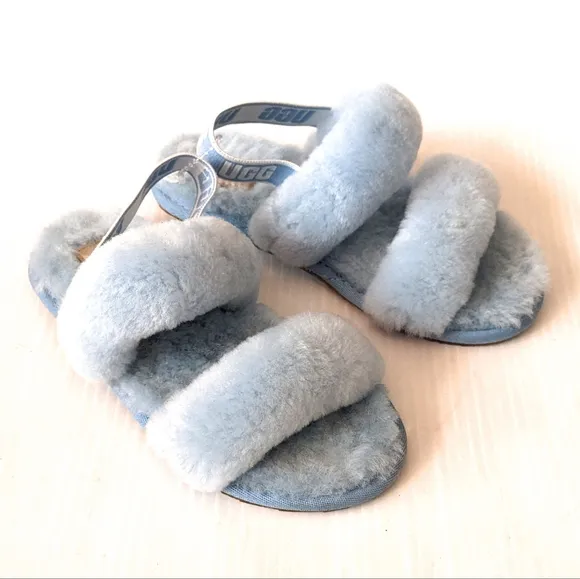 UGG Kids Oh Yeah Slides slippers size 12