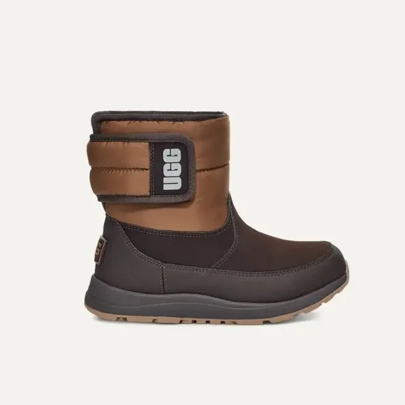 UGG kids Toty brown weatherproof boots size various