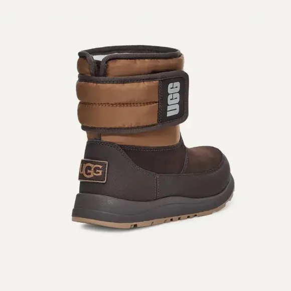 UGG kids Toty brown weatherproof boots size various
