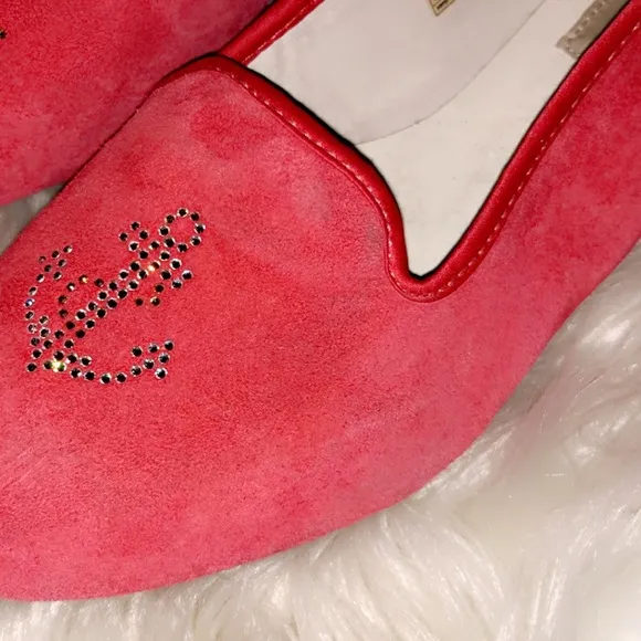 🆕UGG Nautical Crystal Embellished Suede Flat