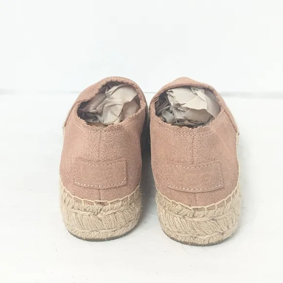 Ugg suede espadrille flats