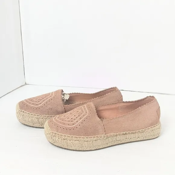 Ugg suede espadrille flats
