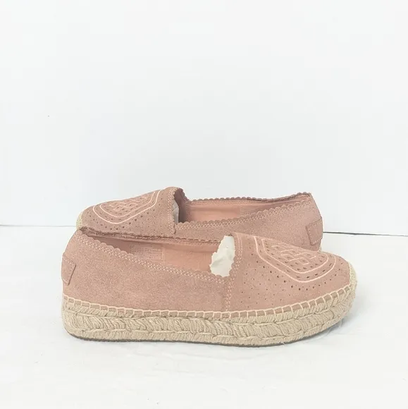 Ugg suede espadrille flats