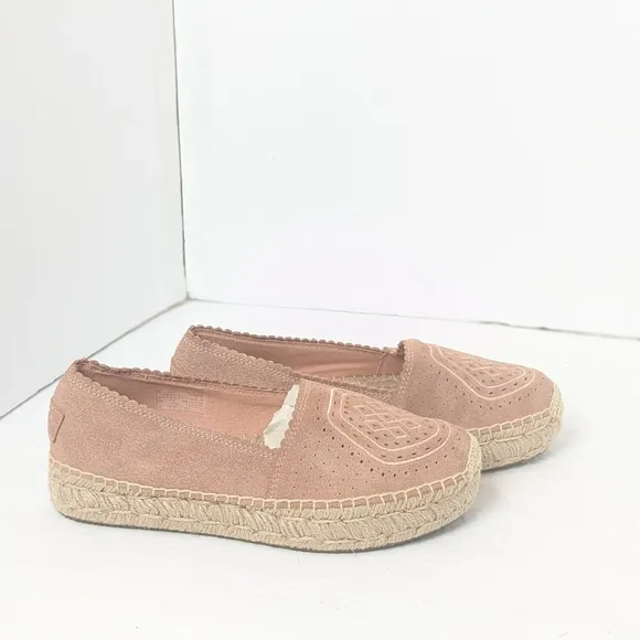Ugg suede espadrille flats